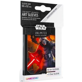 Gamegenic - Kartenhüllen - Standard - Star Wars: Unlimited - Kylo Ren - FR (60)