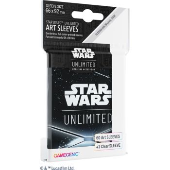 photo Gamegenic - Kartenhüllen - Standard - Star Wars: Unlimited - Space Black (60)