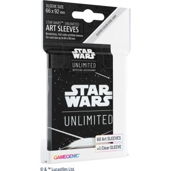 Gamegenic – Kartenhüllen – Standard – Star Wars: Unlimited – Space White (60)