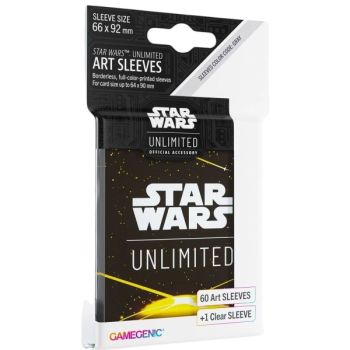 Gamegenic – Kartenhüllen – Standard – Star Wars: Unlimited – Space Yellow – FR (60)