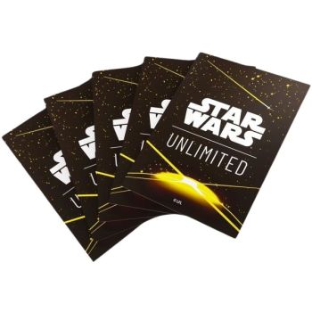 Gamegenic – Kartenhüllen – Standard – Star Wars: Unlimited – Space Yellow – FR (60)