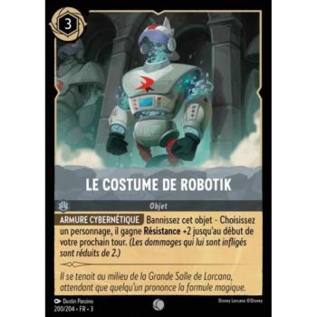 Item Robotik-Kostüm – 200/204 – ITI – Les Terres d'Encres – Brillante – Premium – Französisch