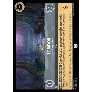 Item The Bayou, Mysterious Swamp – 204/204 – ITI – Les Terres d'Encres – Brillante – Premium – Französisch