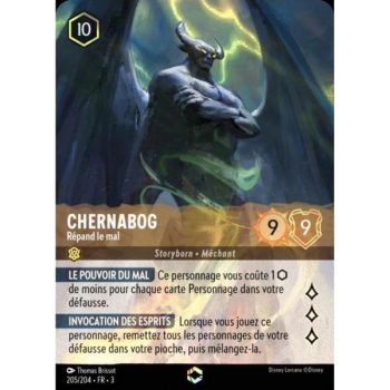 Item Chernabog, Spreads Evil – 205/204 – ITI – Les Terres d'Encres – Enchanté – Französisch