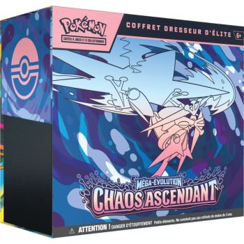 Konvolut – 1 ETB Mega Evolution: Chaos Rising [ME04] + 1 ETB Pokémon Halbstarre Plastikhülle