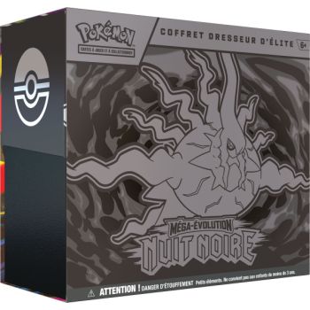 Konvolut – 1 ETB Mega Evolution: Dark Night [ME05] + 1 ETB Pokémon Halbstarre Plastikhülle