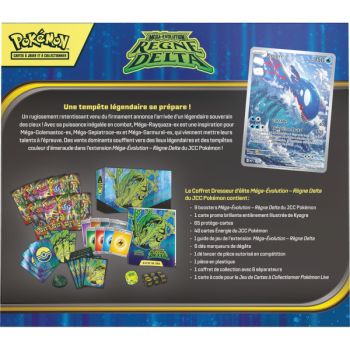 Losnummer – 1 ETB Mega Evolution: Delta Kingdom [ME06] + 1 ETB Phoenix Shield Plexiglas-Vitrine