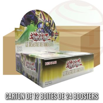 Item 12er-Set Boxen mit je 24 Boostern – Doom of Dimensions – Yu-Gi-Oh! - DOOD - FR