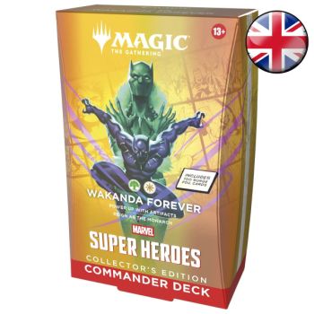 Konvolut von 4 Commander-Decks (Collector's Edition) – Marvel Super Heroes – Magic: The Gathering – FR