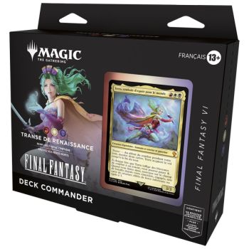 Lot mit 4 Commander Decks – Final Fantasy – Magic The Gathering – FR
