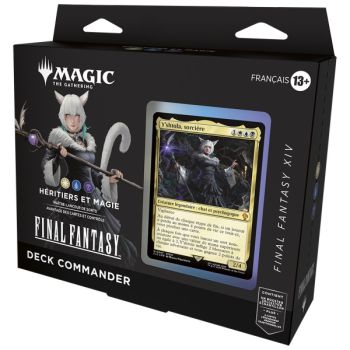 Lot mit 4 Commander Decks – Final Fantasy – Magic The Gathering – FR