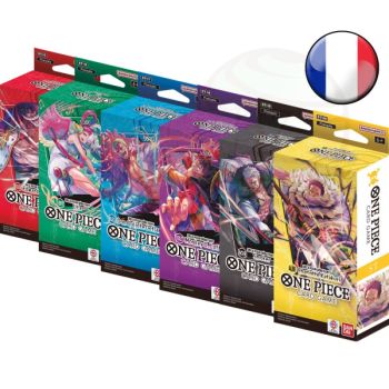 photo Set mit 6 Anfängerdecks - One Piece CG - ST15>ST20 - FR