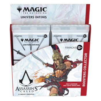 MTG – Box mit 12 Boostern – Sammler – Assassin's Creed – Infinite Universes – AC – FR