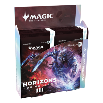 Magic The Gathering – Box mit 12 Boostern – Sammler – Horizons du Modern 3 – FR