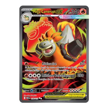 Mega-Camerupt-ex – Ultra Rare 156/132 – Mega-Entwicklung