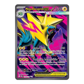 Mega-Electabuzz-ex – Ultra Rare 158/132 – Mega Evolution