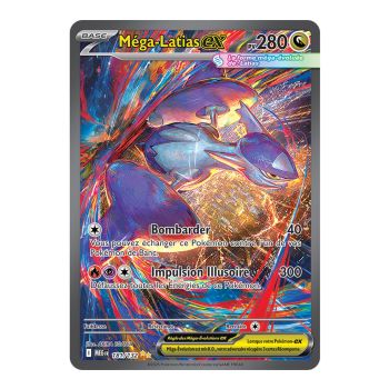 Mega-Latias-ex – Seltene Spezialillustration 181/132 – Mega-Entwicklung