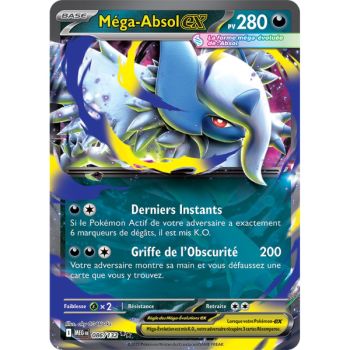 Item Mega-Absol-ex – Doppelt selten 86/132 – Mega-Entwicklung