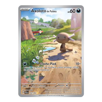 Paldeas Axolotl – Seltene Illustration 102/94 – Mega-Entwicklung 2 Phantasmagorische Flammen