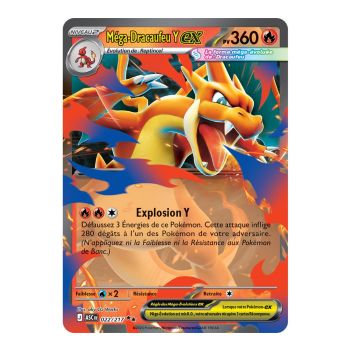 Mega-Glurak Y EX - Doppelt selten 22/217 - ME02.5 - Pokémon - Mega-Entwicklung Transzendente Helden