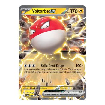 Voltorb EX - Doppelt selten 58/217 - ME02.5 - Pokémon - Mega-Entwicklung Transzendente Helden