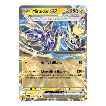 Miraidon EX - Doppelt selten 73/217 - ME02.5 - Pokémon - Mega-Entwicklung Transzendente Helden