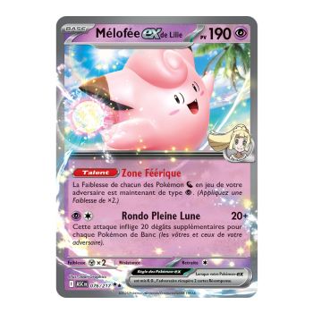 Clefairy EX von Lillie - Doppelt selten 76/217 - ME02.5 - Pokémon - Mega-Entwicklung Transzendente Helden