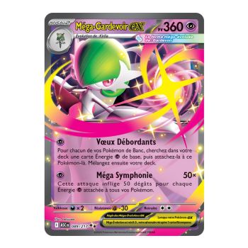 Mega-Gardevoir EX – Doppelt selten 89/217 – ME02.5 – Pokémon – Mega-Entwicklung Transzendente Helden
