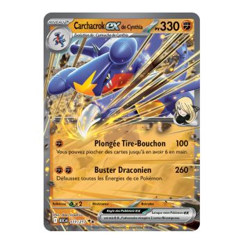 Garchomp EX von Cynthia - Doppelt selten 111/217 - ME02.5 - Pokémon - Mega-Entwicklung Transzendente Helden