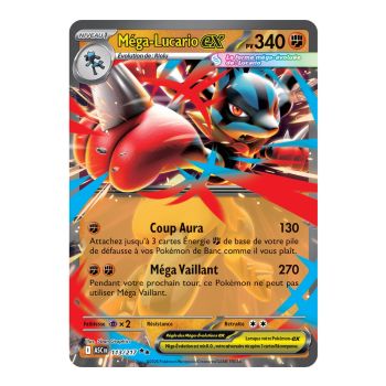Mega-Lucario EX – Doppelt selten 113/217 – ME02.5 – Pokémon – Mega-Entwicklung: Transzendente Helden