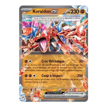 Koraidon EX - Doppelt selten 121/217 - ME02.5 - Pokémon - Mega-Entwicklung Transzendente Helden