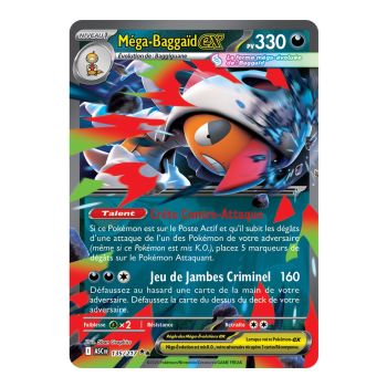 Mega Scraggy EX - Doppelt selten 135/217 - ME02.5 - Pokémon - Mega Evolution Transcendent Heroes