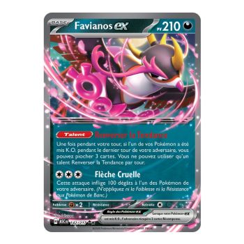 Favianos EX - Doppelt selten 142/217 - ME02.5 - Pokémon - Mega-Entwicklung Transzendente Helden