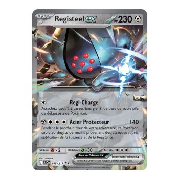 Registeel EX - Doppelt selten 145/217 - ME02.5 - Pokémon - Mega-Entwicklung Transzendente Helden