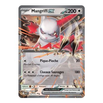 Mangriff EX - Doppelt selten 167/217 - ME02.5 - Pokémon - Mega-Entwicklung Transzendente Helden