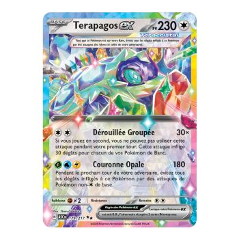 Terapagos EX - Doppelt selten 179/217 - ME02.5 - Pokémon - Mega-Entwicklung Transzendente Helden
