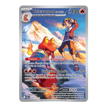 Lutes Vulkanpode – Seltene Illustration 222/217 – ME02.5 – Pokémon – Mega-Entwicklung: Transzendente Helden