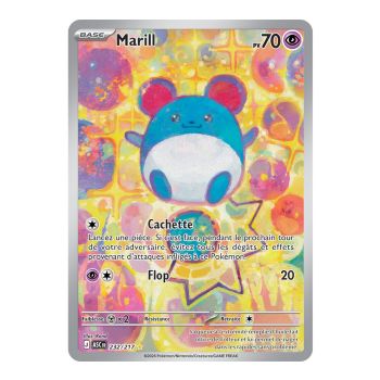 Marill – Seltene Illustration 232/217 – ME02.5 – Pokémon – Mega-Entwicklung: Transzendente Helden