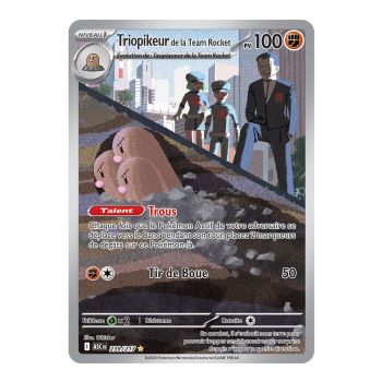 Team Rocket Dugtrio – Seltene Illustration 239/217 – ME02.5 – Pokémon – Mega-Entwicklung: Transzendente Helden