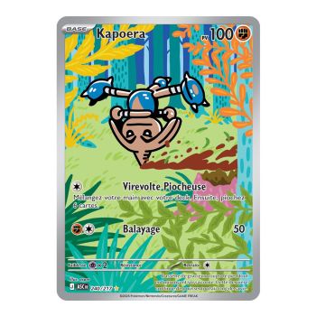 Kapoera – Seltene Illustration 240/217 – ME02.5 – Pokémon – Mega-Entwicklung: Transzendente Helden