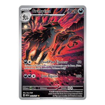 Mightyena – Seltene Illustration 243/217 – ME02.5 – Pokémon – Mega-Entwicklung: Transzendente Helden