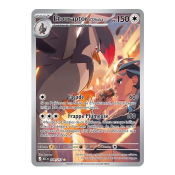 Okuba Staraptor – Seltene Illustration 249/217 – ME02.5 – Pokémon – Mega-Entwicklung: Transzendente Helden