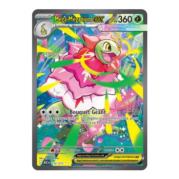 Mega Meganium EX – Seltene Sonderillustration 272/217 – ME02.5 – Pokémon – Mega-Entwicklung Transzendente Helden