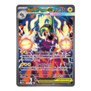 Mega-Ohmassacre EX – Seltene Spezialillustration 278/217 – ME02.5 – Pokémon – Mega-Entwicklung: Transzendente Helden