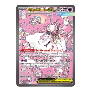 Mega Diancie EX – Seltene Spezialillustration 282/217 – ME02.5 – Pokémon – Mega-Entwicklung Transzendente Helden