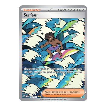 Surfer – Besondere Illustration, Selten 293/217 – ME02.5 – Pokémon – Mega-Entwicklung: Transzendente Helden