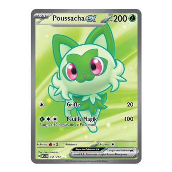 Poussacha EX – Ultra Rare 251/217 – ME02.5 – Pokémon – Mega Evolution Transcendent Heroes
