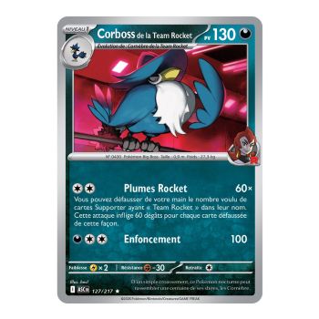 Team Rockets Corboss – Seltene Holo-Karte 127/217 – ME02.5 – Pokémon – Mega-Entwicklung: Transzendente Helden