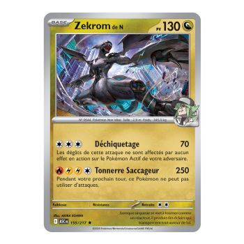 Zekrom von N - Holo Rare 155/217 - ME02.5 - Pokémon - Mega Evolution Transcendent Heroes