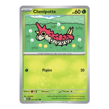 Caterpie - Reverse Pokéball 11/217 - ME02.5 - Pokémon - Mega Evolution Transcendent Heroes